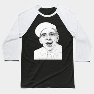 Norman Wisdom Baseball T-Shirt